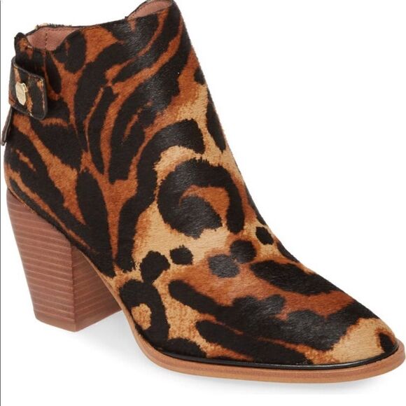 Louise et cie thisbee genuine calf hair upper leather lining bootie size 7 - Picture 3 of 16